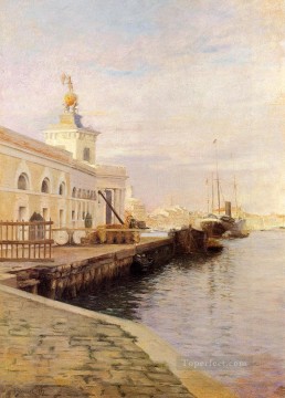 Vista del paisaje de Venecia Julius LeBlanc Stewart Pinturas al óleo